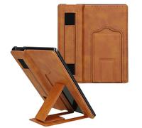 kwmobile Custodia eReader Compatibile con Amazon Kindle Oasis 10. Generation Case - Cover eBook - con Stand Pieghevole Chiusura Magnetica - con Cinturino Mano - in Pelle PU