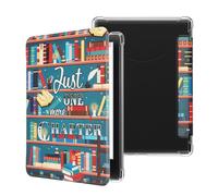 kwmobile Custodia eReader Compatibile con Amazon Kindle Paperwhite (2024)/Colorsoft - Cover Protettiva con Retro Trasparente - Copertina Richiudibile eBook Reader - Ancora Un Capitolo
