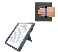kwmobile Custodia eReader Compatibile con Amazon Kindle Scribe (2024) Cover - Cover eBook Pelle PU con Chiusura Magnetica Stand Cinturino Mano e Porta Carte