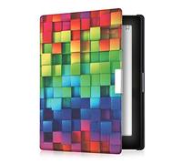 kwmobile Custodia eReader Compatibile con Kobo Aura Edition 1 Cover - eBook Reader Flip Case - multicolore/verde/blu - Cubi