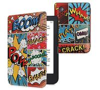 kwmobile Custodia eReader Compatibile con Kobo Clara 2E Cover - eBook Reader Flip Case - multicolore - Pop Art