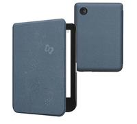 kwmobile Custodia eReader Compatibile con Kobo Clara BW/Colour Cover - eBook Reader Flip Case - blu scuro - Viticci