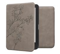 kwmobile Custodia eReader Compatibile con Kobo Clara BW/Colour Cover - eBook Reader Flip Case - Cover eReader Magnetica Pelle PU Magnolie