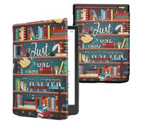 kwmobile Custodia eReader Compatibile con Pocketbook InkPad 4/Color 3/2 / Vivlio InkPad 4/Color 3 Cover - eBook Reader Flip Case - multicolore - Ancora un Capitolo