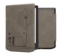 kwmobile Custodia eReader Compatibile con Pocketbook Verse/Verse Lite/Pro/Color/Vivlio Light HD Cover - eBook Reader Flip Case - Cover eReader Magnetica Pelle PU Amore