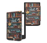 kwmobile Custodia eReader Compatibile con Pocketbook Verse/Verse Lite/Pro/Color/Vivlio Light HD Cover - eBook Reader Flip Case - multicolore - Ancora un Capitolo