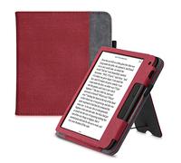 kwmobile Custodia eReader Compatibile con Tolino Vision 6 Cover - Cover eBook Pelle PU con Chiusura Magnetica Stand Cinturino Mano e Porta Carte