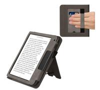 kwmobile Custodia eReader Compatibile con Tolino Vision 6 Cover - Cover eBook Pelle PU con Stand Cinturino Porta Carte Sagoma Mondo