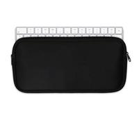 kwmobile Custodia in neoprene compatibile con Apple Magic Keyboard - Custodia per tastiera morbida da viaggio - nero