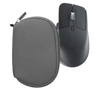 kwmobile Custodia Mouse Wireless Compatibile con Logitech MX Master 3 / Master 3S / Master 2S - Custodia Neoprene Mouse - Astuccio Porta Mouse PC Gaming Grigio Scuro