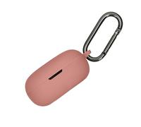 kwmobile Custodia per Anker Soundcore P20i Cover - Protezione Auricolari Wireless in Silicone - Antigraffio e Antiurto con Moschettone - Rilievo Petrolio