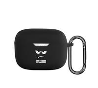 kwmobile Custodia per JBL Tune 230 NC TWS / T230NC / T235NC Cover - Protezione Resistente per Auricolari Wireless - in Silicone Antigraffio - Don't touch my Headphones