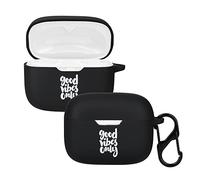 kwmobile Custodia per JBL Tune 230 NC TWS / T230NC / T235NC Cover - Protezione Resistente per Auricolari Wireless - in Silicone Antigraffio - Good Vibes