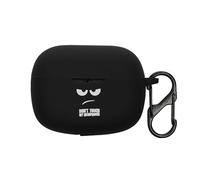 kwmobile Custodia per JBL Wave Beam/Beam 2 / Wave 200TWS Cover - Protezione Resistente per Auricolari Wireless - in Silicone Antigraffio - Don't touch my Headphones