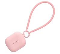kwmobile Custodia per Samsung Galaxy Buds 3 / Galaxy Buds 3 Pro Cover - Cuffie Wireless in Silicone - Porta Auricolari - Protezione Cuffie in Ear con Cinturino - rosa antico