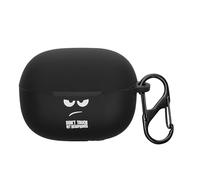kwmobile Custodia per Xiaomi Redmi Buds 5 Pro Cover - Protezione Resistente per Auricolari Wireless - in Silicone Antigraffio - Don't touch my Headphones