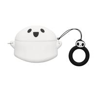 kwmobile Custodia per Xiaomi Redmi Buds 5 Pro Cover - Protezione Resistente per Auricolari Wireless - in Silicone Antigraffio - Fantasma