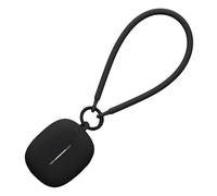 kwmobile Custodia per Xiaomi Redmi Buds 6 Pro Cover - Cuffie Wireless in Silicone - Porta Auricolari - Protezione Cuffie in Ear con Cinturino - nero