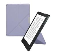 kwmobile Custodia Pieghevole Compatibile con Kobo Aura Edition 2 Cover - Cover Magnetica Pelle PU eReader con Stand - lavanda