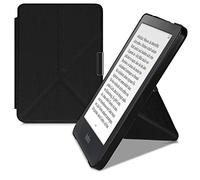 kwmobile Custodia Pieghevole Compatibile con Kobo Clara HD Cover - Cover Magnetica Pelle PU eReader con Stand - nero