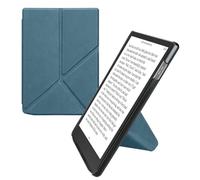 kwmobile Custodia Pieghevole Compatibile con Pocketbook InkPad 4/Color 3/2 / Vivlio InkPad 4/Color 3 Cover - Cover Magnetica Pelle PU eReader con Stand - petrolio