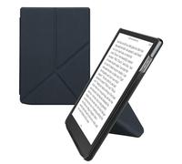 kwmobile Custodia Pieghevole Compatibile con Pocketbook InkPad 4/Color 3/2 / Vivlio InkPad 4/Color 3 Cover - Cover Magnetica Pelle PU eReader con Stand - blu scuro