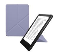 kwmobile Custodia Pieghevole Origami Compatibile con Amazon Kindle Paperwhite (2024)/Colorsoft Cover - Cover Magnetica Pelle PU eReader con Stand - Lavanda