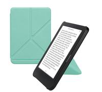 kwmobile Custodia Pieghevole Origami Compatibile con Kobo Clara BW/Colour Cover - Cover Magnetica Pelle PU eReader con Stand - Menta