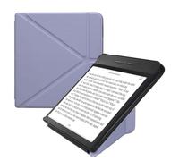 kwmobile Custodia Pieghevole Origami Compatibile con Kobo Libra H2O Cover - Cover Magnetica Pelle PU eReader con Stand - Lavanda