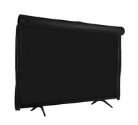 kwmobile Custodia Protettiva Compatibile con 55" TV - Copri Televisore da Interno in TNT - Copertura Antipolvere - Nero