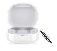 kwmobile Custodia Protettiva Compatibile con JBL Wave 300 TWS - Cover Box Portauricolari in Silicone TPU - Soft Case - trasparente