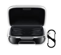 kwmobile Custodia Protettiva Compatibile con Sennheiser Momentum Sport - Cover Box Portauricolari in Silicone TPU - Soft Case - trasparente