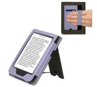 kwmobile Custodia Compatibile con Kobo Clara 2E - Cover Chiusura Magnetica Autosleep con Leggio e Portatessere - Lavanda
