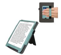 kwmobile Custodia eReader Compatibile con Pocketbook InkPad 4 / Color 3 / Color 2 Cover - Cover eBook Pelle PU con Chiusura Magnetica Stand Cinturino Mano e Porta Carte