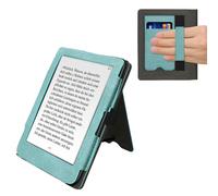 kwmobile Custodia eReader Compatibile con Tolino Shine 3 Cover - Cover eBook Pelle PU con Chiusura Magnetica Stand Cinturino Mano e Porta Carte