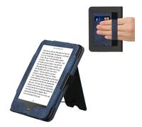 kwmobile Custodia eReader Compatibile con Tolino Vision 1/2 / 3/4 HD Cover - Cover eBook Pelle PU con Chiusura Magnetica Stand Cinturino Mano e Porta Carte
