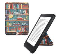 kwmobile Custodia protettiva in ecopelle per e-reader Kobo Clara BW/Colour - Custodia a libro per e-reader in multicolore - Ancora un Capitolo