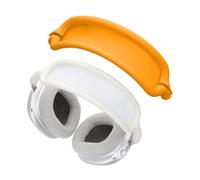 kwmobile Custodia Protettiva Silicone per Cuffie Compatibile con Apple AirPods Max/AirPods Max 2 - Headband Cover - Cuscinetto Aggiuntivo arancione