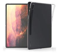 kwmobile Custodia Protettiva Tablet Compatibile con Samsung Galaxy Tab S8+ Plus / S7+ Plus Cover - Cover Trasparente Morbida Silicone Tablet trasparente