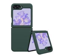 kwmobile Custodia Saponetta Wifi Compatibile con Samsung Galaxy Z Flip5 Cover - Case Router Wi Fi Portatile - in Gomma di Silicone - verde muschio