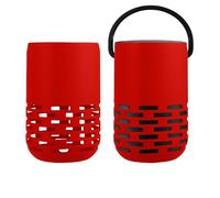 kwmobile Custodia Silicone Cassa Wireless Compatibile con Bose Portable Home Speaker - Custodia Protettiva Mini Altoparlante Portatile rosso