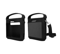 kwmobile Custodia Silicone Cassa Wireless Compatibile con Bose SoundLink Color II - Custodia Protettiva Mini Altoparlante Portatile nero