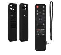 kwmobile Custodia Silicone Telecomando Compatibile con LG MR25GA Cover - Guscio Protettivo Telecomando Antiscivolo - nero