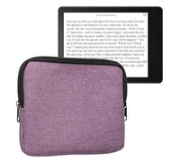 kwmobile Custodia Tablet Compatibile con 6,8-7" eReader Cover - Custodia eReader Universale con Cerniera - eBook Reader Case in Tessuto - 17,5 x 14,7 cm