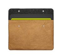 kwmobile Custodia Tastiera Bluetooth Compatibile con Logitech K480 - Porta Tastiera Viaggio - Materiale Riciclato - Keyboard Cover Marrone