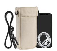 kwmobile Custodia Tela con Chiusura Magnetica per Smartphone XXL - 7" - Portacellulare Tracolla - Porta Cellulare da Collo Universale - Borsa Telefono