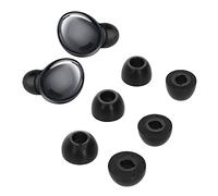 kwmobile Gommini Auricolari Memory Foam Set da 6 Compatibile con Samsung Galaxy Buds Pro - Gommini Cuffie In Ear Schiuma - 3 Size nero