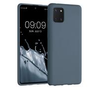 kwmobile H lle kompatibel mit Samsung Galaxy Note 10 Lite - Weiche Slim Schutzh lle aus TPU Silikon - Dunkelschiefer