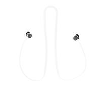 kwmobile Laccetto Portauricolari Compatibile con Google Pixel Buds PRO - Cordino Porta-Cuffie in-Ear - Laccio Blocca-cuffiette Bianco