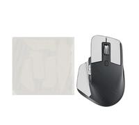 kwmobile Nastro Antiscivolo per Mouse da Gioco Compatibile con Logitech MX Master 3S Griptape - Facile da Applicare e Sottile - 0,5 mm - bianco
